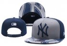 Yankees Team Logo Gray Adjustable Hat YD