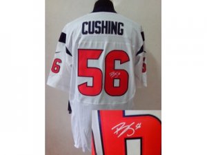 Nike NFL Houston Texans #56 Brian Cushing white jerseys(signature Elite)