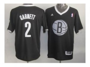 nba brooklyn nets #2 garnett black[2013 Christmas edition]