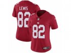 Women Nike New York Giants #82 Roger Lewis Vapor Untouchable Limited Red Alternate NFL Jersey