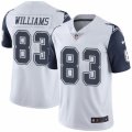 Youth Nike Dallas Cowboys #83 Terrance Williams Limited White Rush NFL Jersey