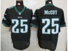 Nike NFL philadelphia eagles #25 leSean mccoy black Elite jerseys