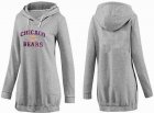 Women Chicago bears Logo Pullover Hoodie-034