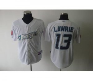 mlb toronto blue jays #13 lawrie white