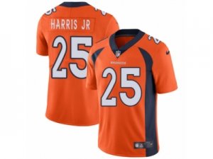 Mens Nike Denver Broncos #25 Chris Harris Jr Vapor Untouchable Limited Orange Team Color NFL Jersey