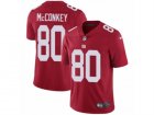 Mens Nike New York Giants #80 Phil McConkey Vapor Untouchable Limited Red Alternate NFL Jersey
