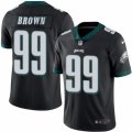 Mens Nike Philadelphia Eagles #99 Jerome Brown Limited Black Rush NFL Jersey