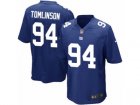 Mens Nike New York Giants #94 Dalvin Tomlinson Game Royal Blue Team Color NFL Jersey