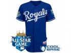 2012 MLB ALL STAR Kansas City Royals Blank Deep Blue Jerseys