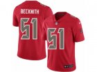 Nike Tampa Bay Buccaneers #51 Kendell Beckwith Limited Red Rush NFL Jersey