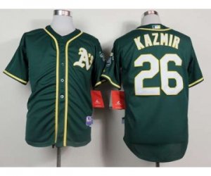 mlb jerseys oakland athletics #26 kazmir green