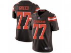 Nike Cleveland Browns #77 John Greco Vapor Untouchable Limited Brown Team Color NFL Jersey
