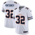 Nike Bears# 32 David Montgomery White Team Logos Fashion Vapor Limited Jersey