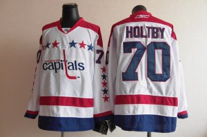 nhl jerseys washington capitals #70 holtby white[winter classic]