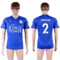 2017-18 Leicester City 2 SIMPSON Home Thailand Soccer Jersey