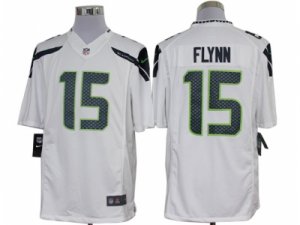 Nike NFL Seattle Seahawks #15 Matt Flynn white jerseys(Limited)