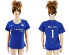 2017-18 Chelsea 1 BEGOVIC Home Women Soccer Jersey