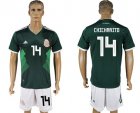 Mexico 14 CHICHARITO Home 2018 FIFA World Cup Soccer Jersey