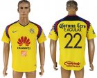 2018-19 Club America 22 P. AGUILAR Third Away Thailand Soccer Jersey