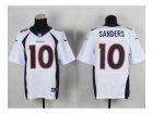 Nike jerseys denver broncos #10 sanders white[new Elite][sanders]