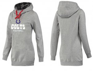 Women Indianapolis Colts Logo Pullover Hoodie-110