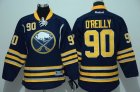 Youth Buffalo Sabres #90 Ryan O'Reilly Navy Blue Stitched NHL Jersey