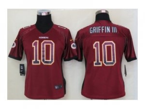 nike women nfl jerseys washington redskins #10 robert griffin iii burgundy red[Elite drift fashion]