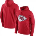 Kansas City Chiefs Nike Circuit Logo Essential Performance Pullover Hoodie Red