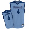 Mens Adidas Memphis Grizzlies #4 Jordan Farmar Swingman Light Blue Alternate NBA Jersey