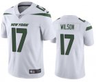 Nike Jets #17 Garrett Wilson White 2022 NFL Draft Vapor Untouchable Limited Jersey
