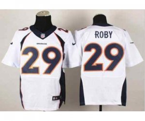 Nike jerseys denver broncos #29 roby white[new Elite]