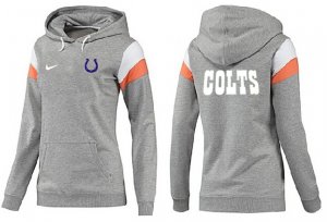 Women Indianapolis Colts Logo Pullover Hoodie-043