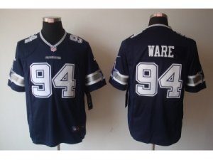 Nike Dallas Cowboys #94 DeMarcus Ware Blue[Limited]Jerseys