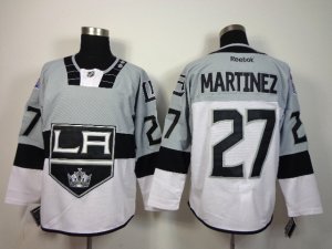 NHL Los Angeles Kings #27 Martinez stadium white-grey jerseys