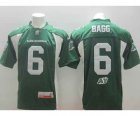 cfl jerseys #6 bagg green