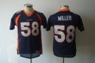 youth nfl denver broncos #58 miller blue