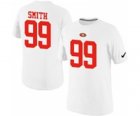 Nike San Francisco 49ers 99 SMITH Pride Name & Number T-Shirt White