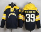 Nike San Diego Chargers #39 Danny Woodhead Navy Blue Player Pullover Hoodie