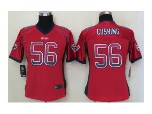 nike women nfl jerseys houston texans #56 brian cushing red[Elite drift fashion]