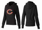 Women Chicago bears Logo Pullover Hoodie-025