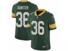 Mens Nike Green Bay Packers #36 LaDarius Gunter Vapor Untouchable Limited Green Team Color NFL Jersey