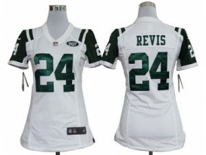 Nike Women New York Jets #24 Darrelle Revis White Jerseys