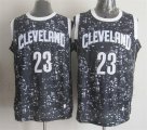 Cleveland Cavaliers #23 LeBron James Black City Luminous Jersey