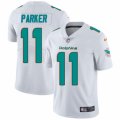 Mens Nike Miami Dolphins #11 DeVante Parker Vapor Untouchable Limited White NFL Jersey
