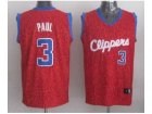 nba los angeles clippers #3 paul red leopard print[2014 new]