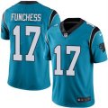 Nike Carolina Panthers #17 Devin Funchess Blue Mens Stitched NFL Limited Rush Jersey