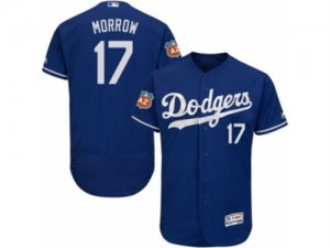 Mens Majestic Los Angeles Dodgers #17 Brandon Morrow Royal Blue Flexbase Authentic Collection MLB Jersey