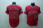 mlb anaheim angeles #55 matsui red[cool base]