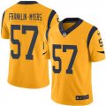 Nike Rams #57 John Franklin-Myers Gold Color Rush Limited Jersey