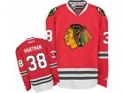 Youth Chicago Blackhawks #38 Ryan Hartman Red Home Stitched NHL Jersey